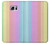 S3849 Colorful Vertical Colors Hülle Schutzhülle Taschen für Samsung Galaxy S6 Edge Plus