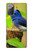 S3839 Bluebird of Happiness Blue Bird Hülle Schutzhülle Taschen für Samsung Galaxy Note 20