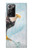 S3843 Bald Eagle On Ice Hülle Schutzhülle Taschen für Samsung Galaxy Note 20 Ultra, Ultra 5G