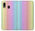 S3849 Colorful Vertical Colors Hülle Schutzhülle Taschen für Samsung Galaxy A20, Galaxy A30