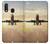 S3837 Airplane Take off Sunrise Hülle Schutzhülle Taschen für Samsung Galaxy A20e