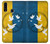 S3857 Peace Dove Ukraine Flag Hülle Schutzhülle Taschen für Samsung Galaxy A20s