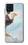 S3843 Bald Eagle On Ice Hülle Schutzhülle Taschen für Samsung Galaxy A22 4G