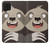 S3855 Sloth Face Cartoon Hülle Schutzhülle Taschen für Samsung Galaxy A22 4G