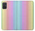 S3849 Colorful Vertical Colors Hülle Schutzhülle Taschen für Samsung Galaxy A71