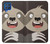 S3855 Sloth Face Cartoon Hülle Schutzhülle Taschen für Samsung Galaxy M62