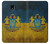 S3858 Ukraine Vintage Flag Hülle Schutzhülle Taschen für Samsung Galaxy J7 (2018), J7 Aero, J7 Top, J7 Aura, J7 Crown, J7 Refine, J7 Eon, J7 V 2nd Gen, J7 Star
