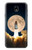 S3859 Bitcoin to the Moon Hülle Schutzhülle Taschen für Samsung Galaxy J7 (2018), J7 Aero, J7 Top, J7 Aura, J7 Crown, J7 Refine, J7 Eon, J7 V 2nd Gen, J7 Star
