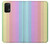 S3849 Colorful Vertical Colors Hülle Schutzhülle Taschen für Samsung Galaxy M32 5G