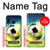 S3844 Glowing Football Soccer Ball Hülle Schutzhülle Taschen für Huawei P30 lite