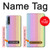 S3849 Colorful Vertical Colors Hülle Schutzhülle Taschen für Huawei P20 Pro