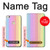 S3849 Colorful Vertical Colors Hülle Schutzhülle Taschen für Huawei P8 Lite (2017)