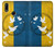S3857 Peace Dove Ukraine Flag Hülle Schutzhülle Taschen für Huawei P Smart Z, Y9 Prime 2019