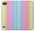 S3849 Colorful Vertical Colors Hülle Schutzhülle Taschen für LG Q6