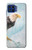 S3843 Bald Eagle On Ice Hülle Schutzhülle Taschen für Motorola One 5G