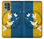 S3857 Peace Dove Ukraine Flag Hülle Schutzhülle Taschen für Motorola Moto G100