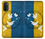 S3857 Peace Dove Ukraine Flag Hülle Schutzhülle Taschen für Motorola Moto G71 5G
