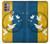 S3857 Peace Dove Ukraine Flag Hülle Schutzhülle Taschen für Motorola Moto G30, G20, G10