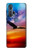 S3841 Bald Eagle Flying Colorful Sky Hülle Schutzhülle Taschen für Motorola Edge+