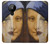 S3853 Mona Lisa Gustav Klimt Vermeer Hülle Schutzhülle Taschen für Nokia 5.3