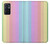 S3849 Colorful Vertical Colors Hülle Schutzhülle Taschen für OnePlus 9RT 5G