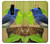 S3839 Bluebird of Happiness Blue Bird Hülle Schutzhülle Taschen für OnePlus 6