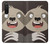 S3855 Sloth Face Cartoon Hülle Schutzhülle Taschen für Sony Xperia 5 II