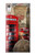 S3856 Vintage London British Hülle Schutzhülle Taschen für Sony Xperia XA1