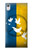 S3857 Peace Dove Ukraine Flag Hülle Schutzhülle Taschen für Sony Xperia XA1