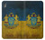 S3858 Ukraine Vintage Flag Hülle Schutzhülle Taschen für Sony Xperia XA1