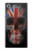 S3848 United Kingdom Flag Skull Hülle Schutzhülle Taschen für Sony Xperia XZ1