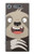 S3855 Sloth Face Cartoon Hülle Schutzhülle Taschen für Sony Xperia XZ1