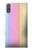 S3849 Colorful Vertical Colors Hülle Schutzhülle Taschen für Sony Xperia XZ