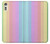 S3849 Colorful Vertical Colors Hülle Schutzhülle Taschen für Sony Xperia XZ