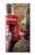 S3856 Vintage London British Hülle Schutzhülle Taschen für Sony Xperia XZ