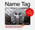 S1434 Skull Wing Tattoo Biker Hülle Schutzhülle Taschen für MacBook Pro 14 M1-M5 A2442,A2779,A2992,A2918,A3112,A3185,A3401,A3434,A3112
