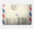 S3551 Vintage Airmail Envelope Art Hülle Schutzhülle Taschen für MacBook Pro 14 M1-M5 A2442,A2779,A2992,A2918,A3112,A3185,A3401,A3434,A3112