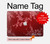 S3817 Red Floral Cherry blossom Pattern Hülle Schutzhülle Taschen für MacBook Pro 14 M1-M5 A2442,A2779,A2992,A2918,A3112,A3185,A3401,A3434,A3112