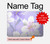 S2361 Purple White Flowers Hülle Schutzhülle Taschen für MacBook Pro 16 M1,M2,M3,M4 (2021,2024) - A3403, A3186, A2991, A2780, A2485
