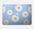 S3681 Daisy Flowers Pattern Hülle Schutzhülle Taschen für MacBook Pro 16 M1,M2,M3,M4 (2021,2024) - A3403, A3186, A2991, A2780, A2485