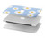S3681 Daisy Flowers Pattern Hülle Schutzhülle Taschen für MacBook Pro 16 M1,M2,M3,M4 (2021,2024) - A3403, A3186, A2991, A2780, A2485