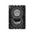 S3854 Mystical Sun Face Crescent Moon Hülle Schutzhülle Taschen für iPad 9.7 (2017,2018), iPad 6, iPad 5