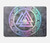 S3833 Valknut Odin Wotans Knot Hrungnir Heart Hülle Schutzhülle Taschen für MacBook Pro 14 M1-M5 A2442,A2779,A2992,A2918,A3112,A3185,A3401,A3434,A3112