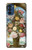 S3749 Vase of Flowers Hülle Schutzhülle Taschen für Motorola Moto G41