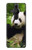 S1073 Panda Enjoy Eating Hülle Schutzhülle Taschen für Sony Xperia Pro-I
