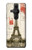 S2108 Eiffel Tower Paris Postcard Hülle Schutzhülle Taschen für Sony Xperia Pro-I