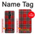 S2374 Tartan Red Pattern Hülle Schutzhülle Taschen für Sony Xperia Pro-I