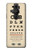 S2502 Eye Exam Chart Decorative Decoupage Poster Hülle Schutzhülle Taschen für Sony Xperia Pro-I