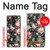 S2727 Vintage Rose Pattern Hülle Schutzhülle Taschen für Sony Xperia Pro-I