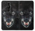 S2823 Black Wolf Blue Eyes Face Hülle Schutzhülle Taschen für Sony Xperia Pro-I